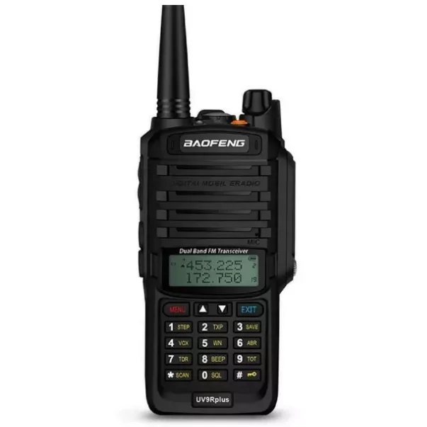  2021 Baofeng UV-9Rplus Водонепроницаемая рация CB радио высокой мощности VHF UHF Двухдиапазонная ручная двухсторонняя 10 км