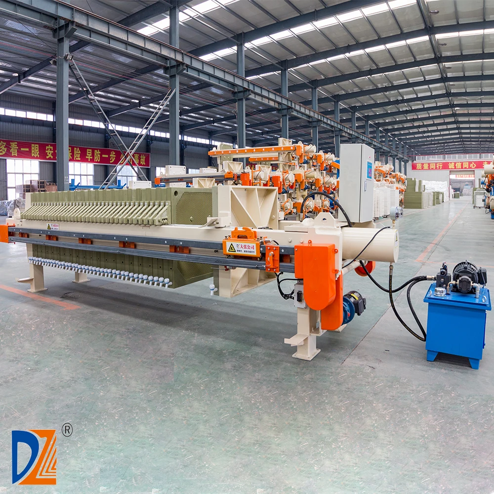 Dazhang High pressure filtering machine automatic membrane filter press manufacturer filtro prensa de membrana