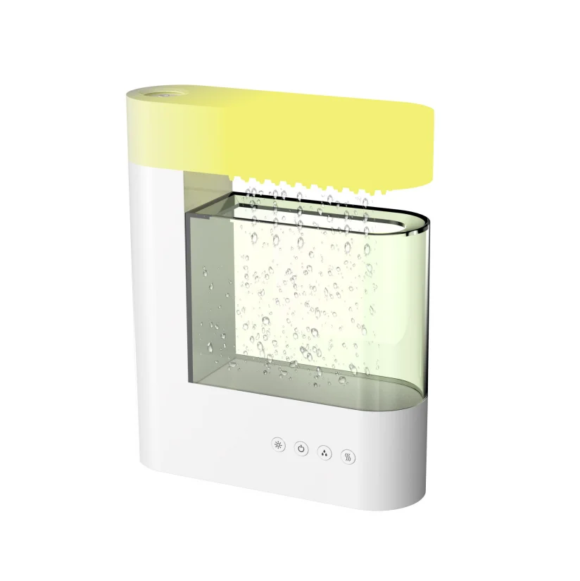 2023 top selling products timer remote control function mist speed adjustable household rain cloud lamp mushroom humidifier