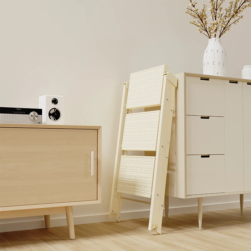 Kangyale Factory Wholesale Folding Ladder 2 Step Iron Ladder Stool Indoor Folding Stairs