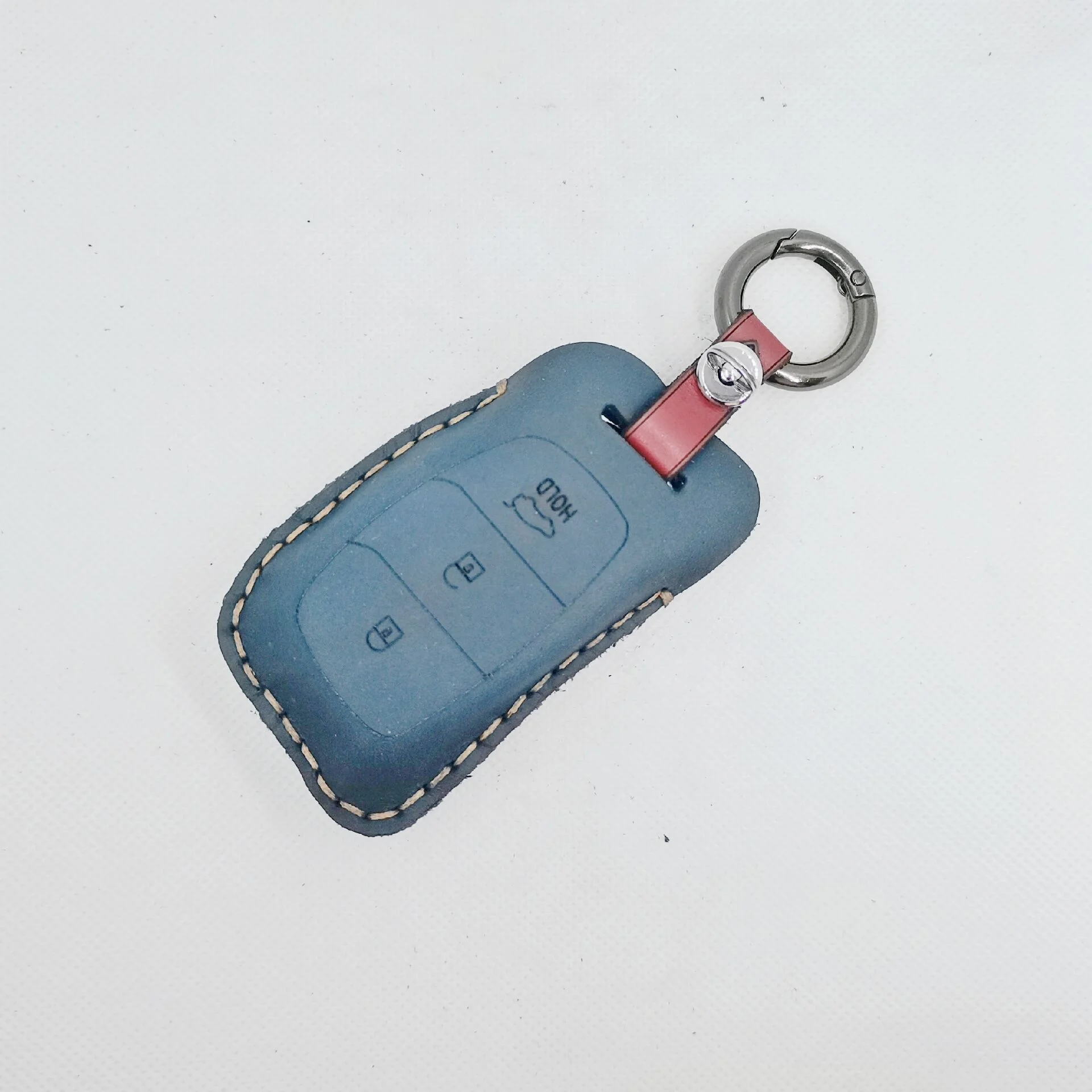 Car Key Case Leather Smart Remote Cover Keychain Protect Bag For Hyundai IX30 IX35 IX20 Tucson Elantra Verna Sonata Accessories-1.jpg