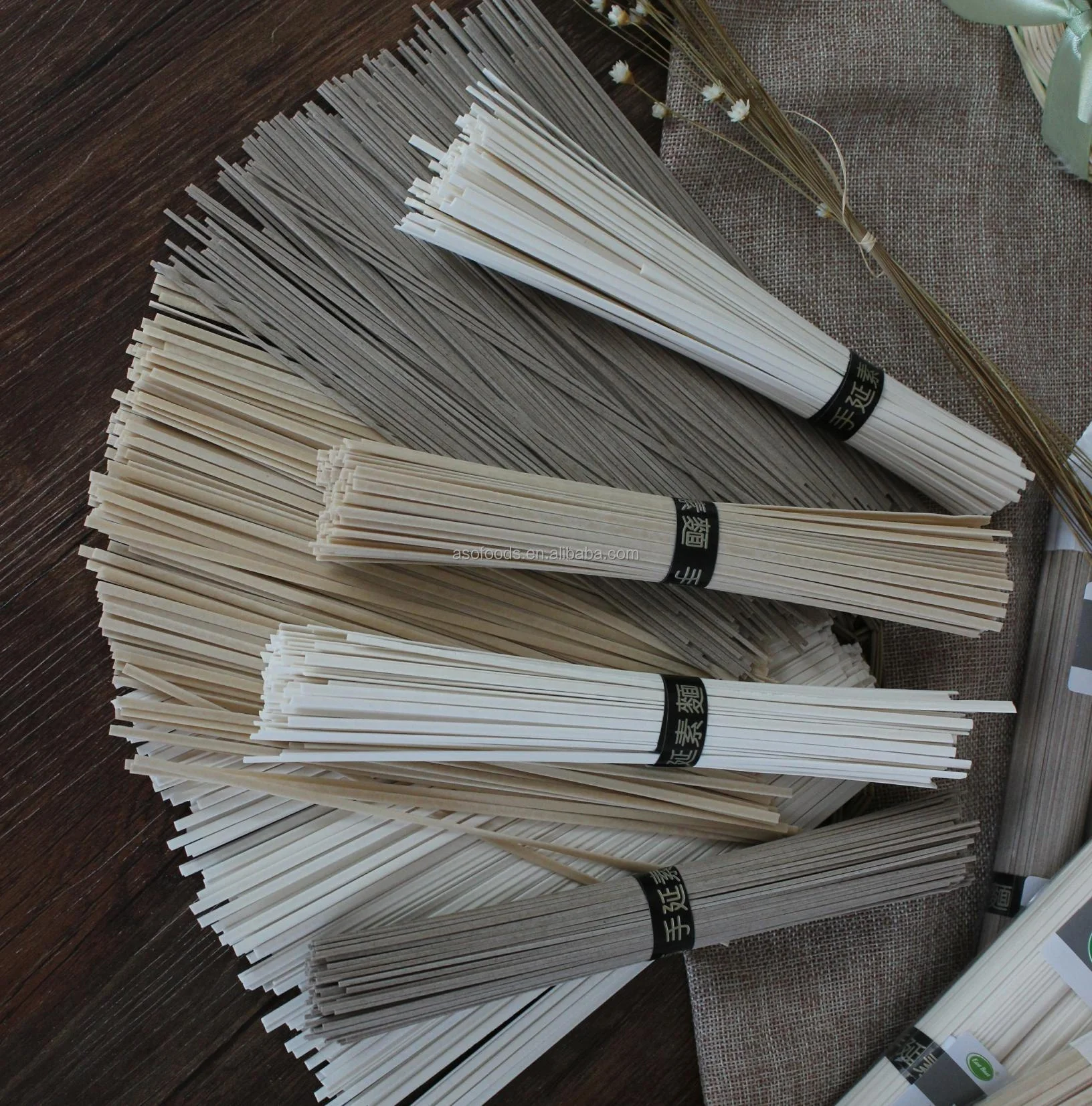 Japanese buckwheat Soba Noodle EU NOP Organic Kosher BRC Ramen noodle OEM ODM from factory