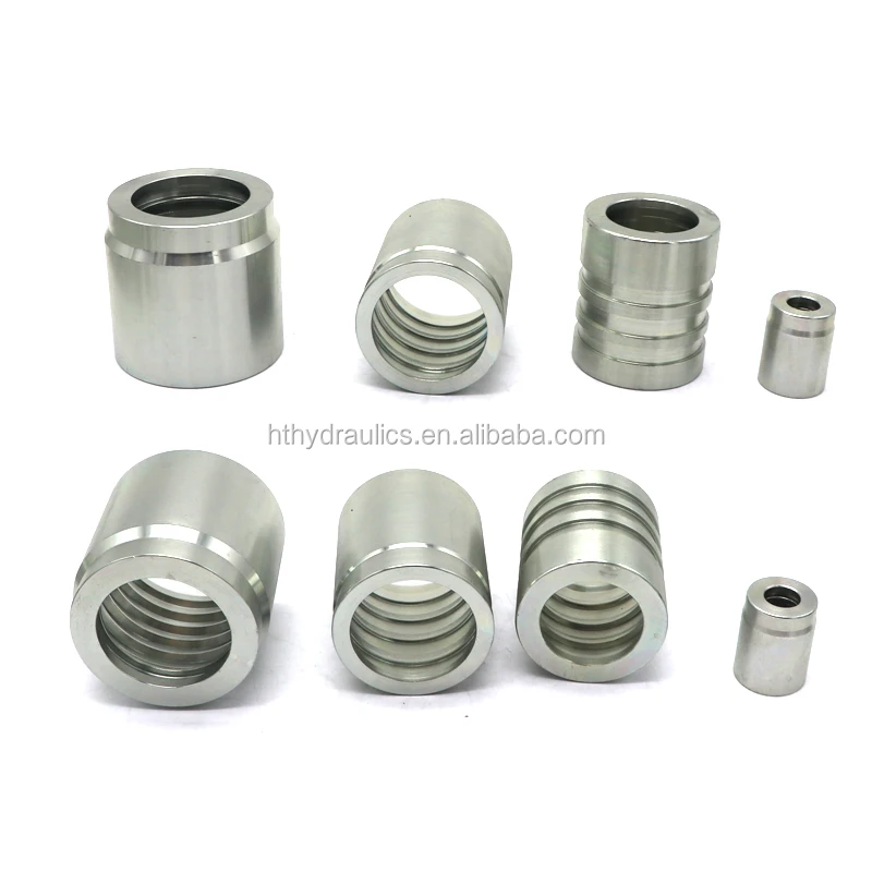 Hydraulic hose fitting ferrule hydraulic joint hose sleeves