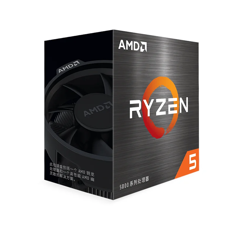 AMD 5600X 6-ядерный 12 плотность ткани-разблокирована настольный процессор с поддержкой AM4 материнская плата