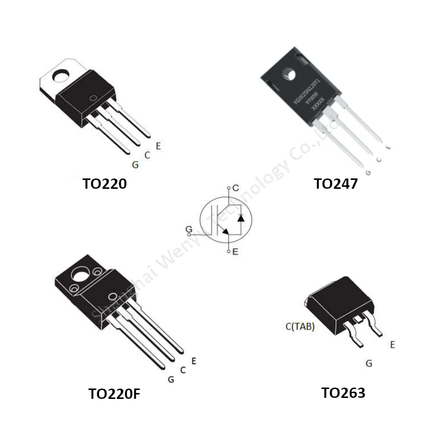 
IGBT discrete IGBT transistor 20A 650V TO220F 