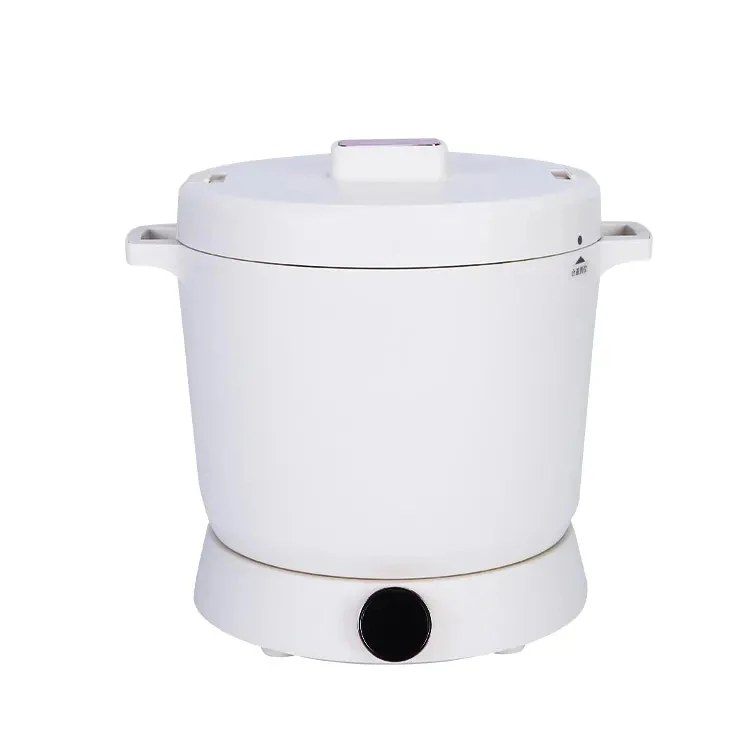 OEM Portable 2L electric cooking pot Smart Mini Multifunctional Rice Cooker Household Electric Home 2 IN ONE Boiling Congee pot