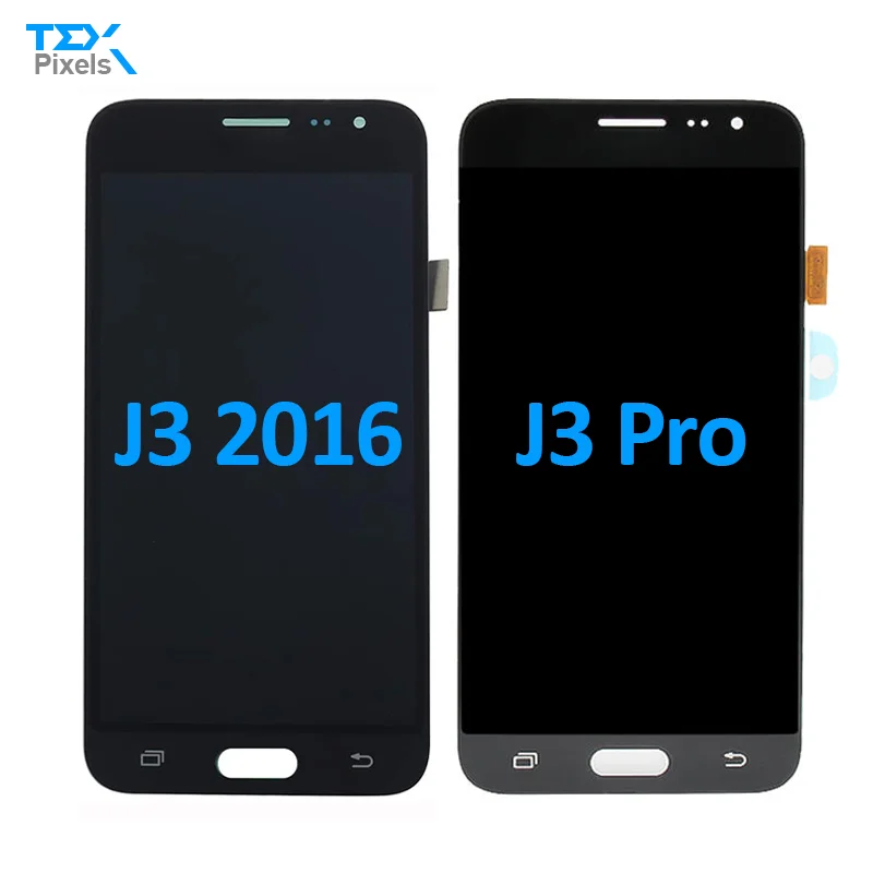 Mobile phone spare parts LCD screen for Samsung J3 2016 LCD display J3 pro replacement