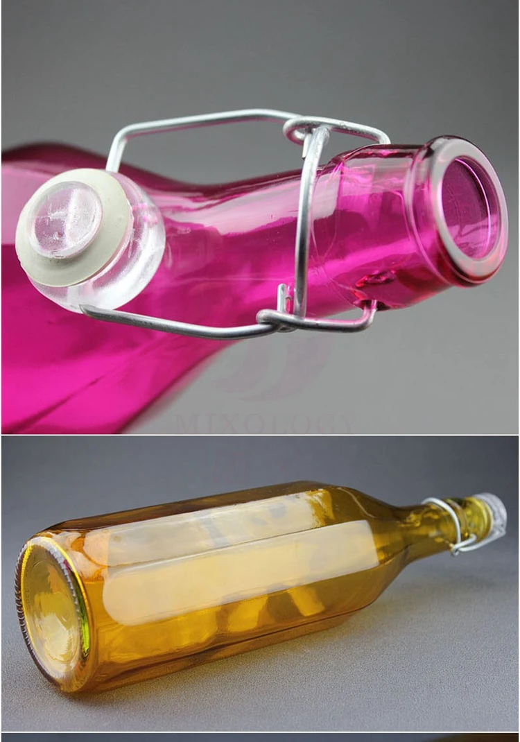 1l drinking water bottle glasses 1 l glass spray bottle sparkling wine bottle