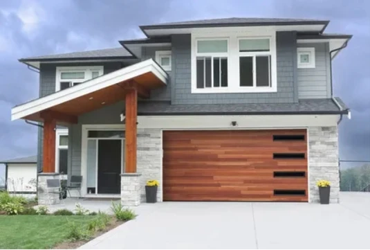 Оптовая продажа прямоугольные секционные накладные гаражные двери электрические изолированные