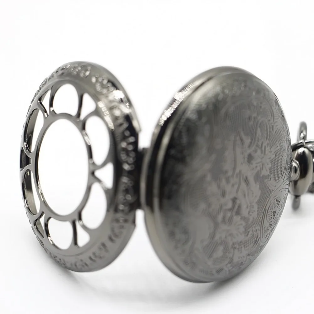 Винтажные бронзовые карманные часы, рождественские карманные часы для детей, кулон, ожерелье, часы, профессиональный производитель карманных часов