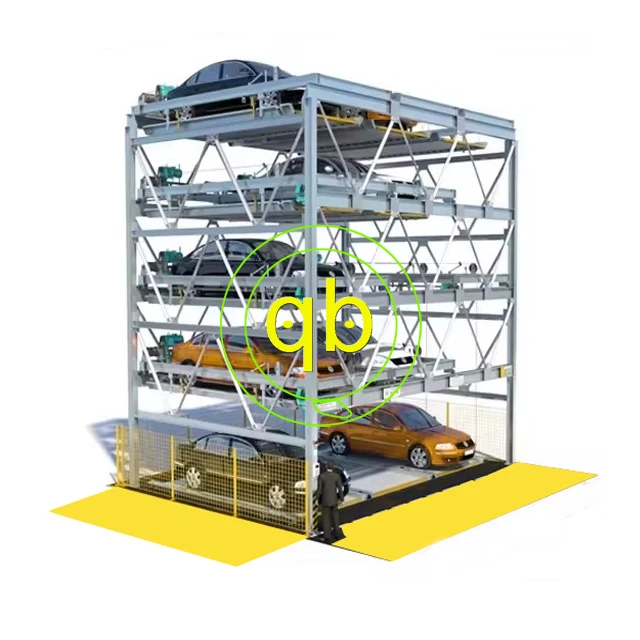 5 Five Level Auto Lift-Slide Car Parking Equipment for Five-Floor Vehicle Mechanical Parking Lift System Safe Garage Solution