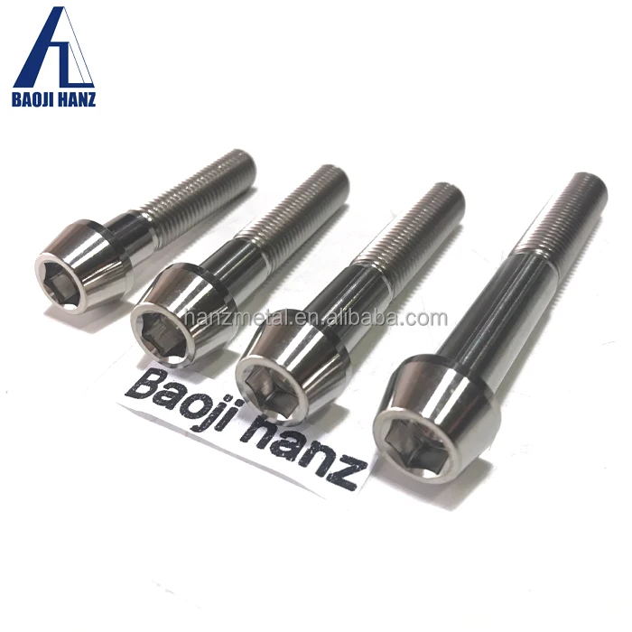 UNF/UNC standard titanium bolts/screws