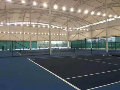 Customised PVDF Fabric Membrane Structure Canopy Roof For Sports Facilities