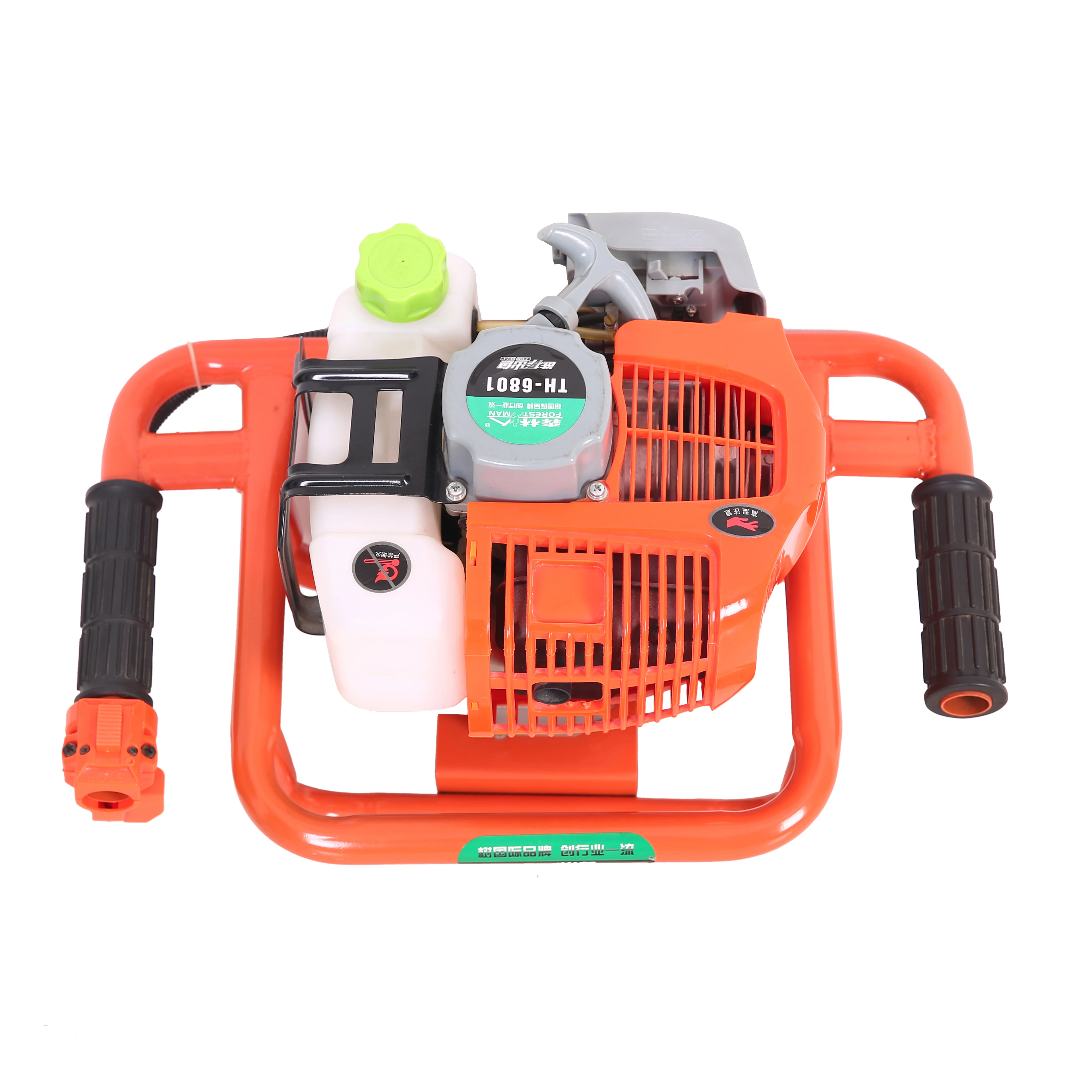 Safety Assured  52cc Ground Drilling Gasoline Earth Auger Hydraulic Manual Earth Auger