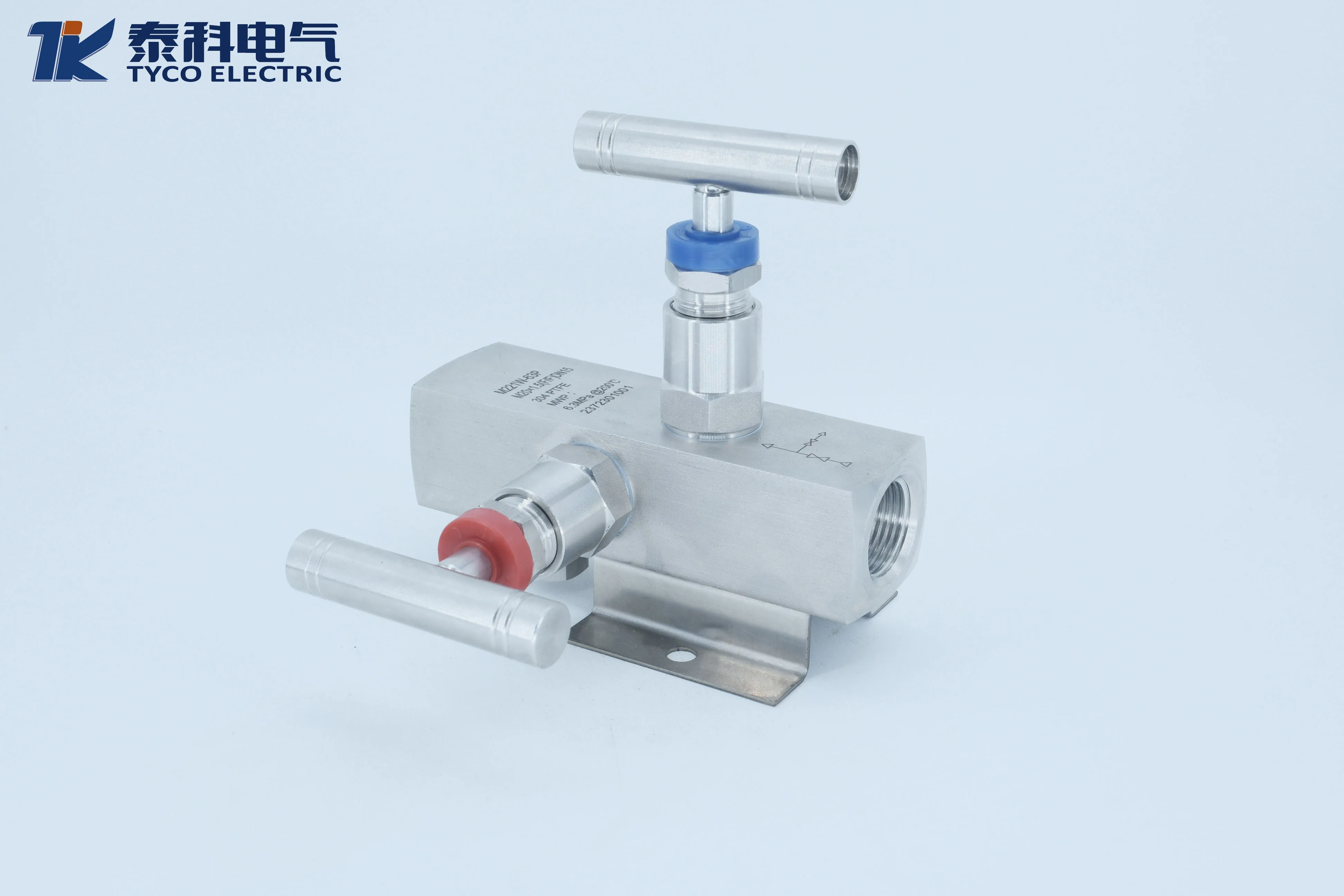 stainless steel two valve group Rose mount pressure gauge transmitter Two Valve manifolds