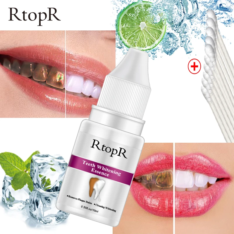 Teeth Oral Hygiene Essence Whitening Essence Daily Use Effective Remove Plaque Stains Cleaning Product teeth Cleaning Water 10ml