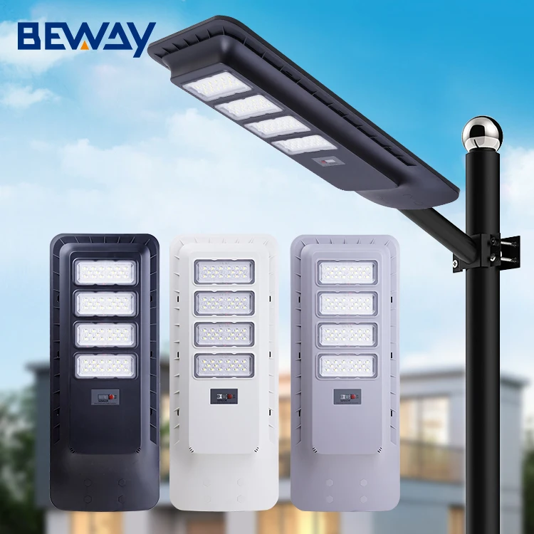 High Quality Energy Saving Pir Sensor Outdoor Ip65 Waterproof 100w 200w Integrated All In One Solar Led Street Light