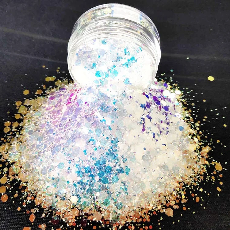 2022 Wholesale bulk Mixed chunky glitter for face and nairls glitter