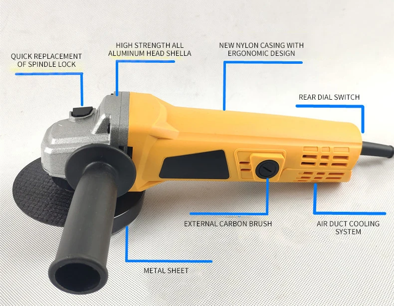 100mm Angle Grinder Machine Cutting Machine Angle Grinding