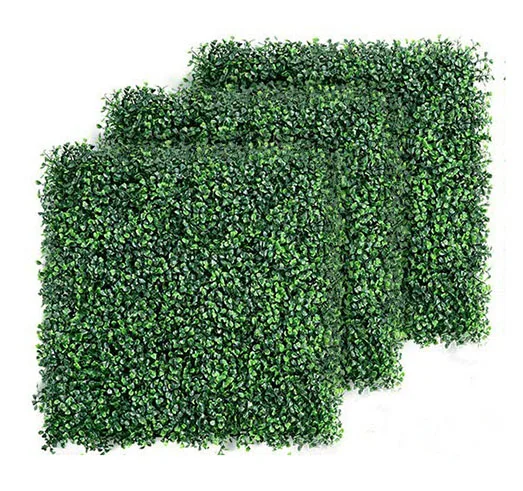 Best Selling artificial vertical wall panel diy green wall PVC garden fence for garden decor
