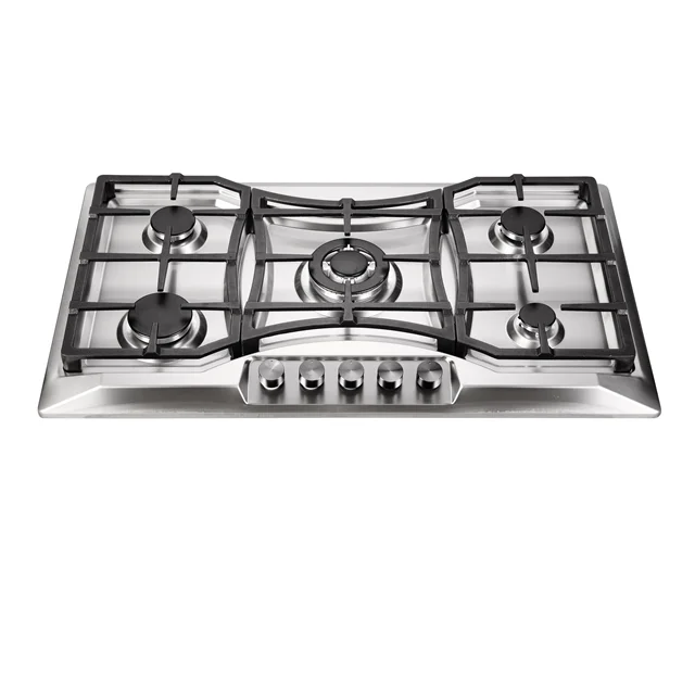 5 burner gas hob