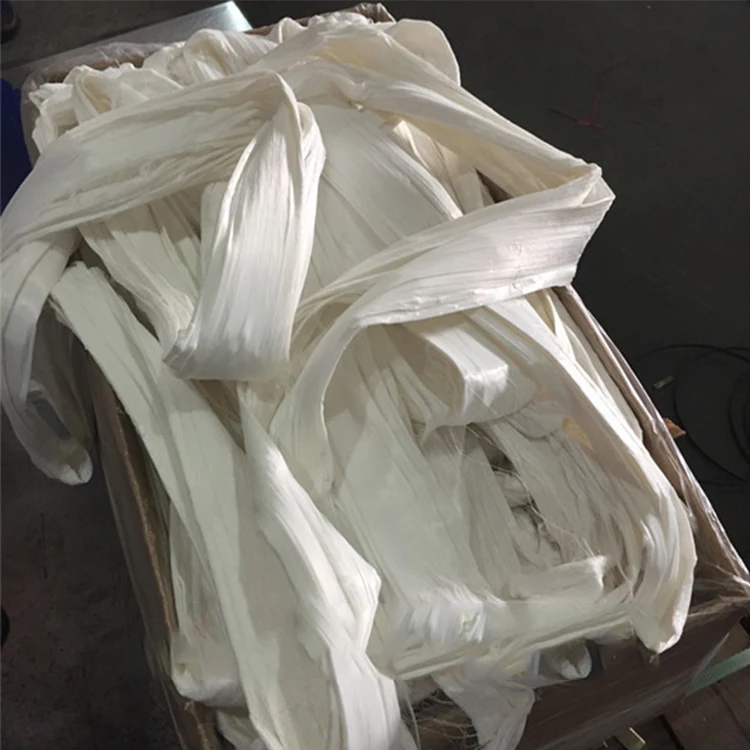 Полиэфирное штапельное окрашенное буксировочное волокно сырье белое акриловое штапельное волокно буксировочное волокно