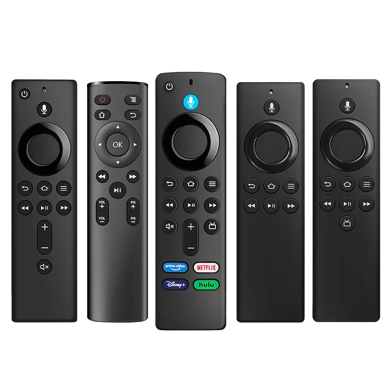 Сменный голосовой пульт дистанционного управления L5B83G подходит для Fire TV Stick 4K 2-го поколения третьего поколения Lite Fire TV Cube 1-го поколения, а затем Fire TV 3-го поколения