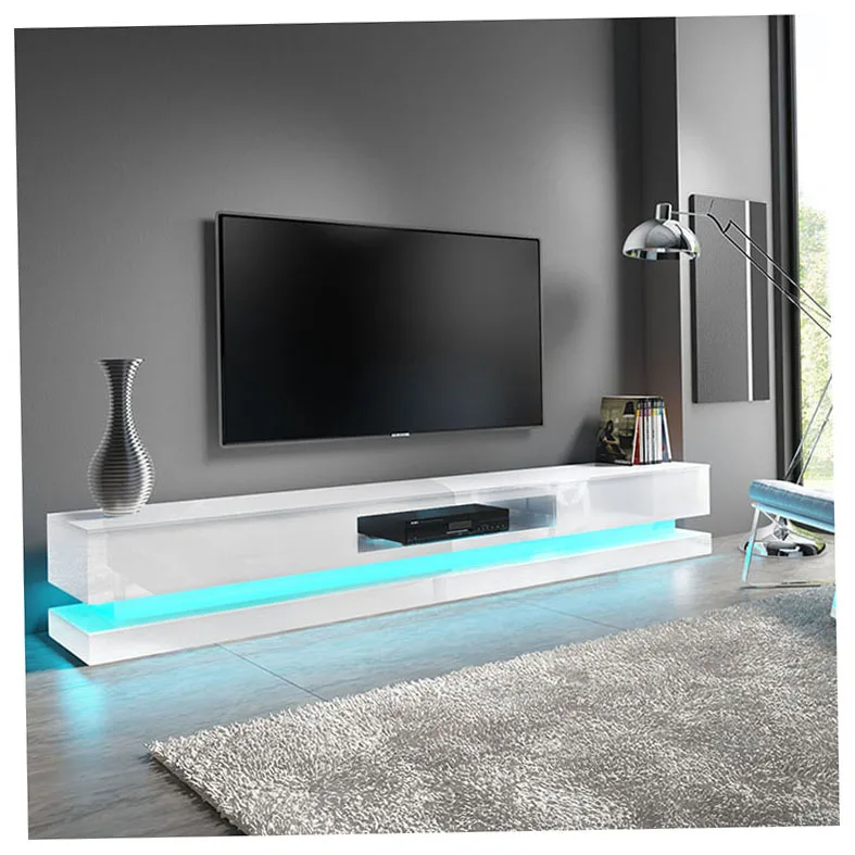 Tv Stand 70 Inch Wide Entertainment Unit French Style Table Showcase Furniture Minimalist Console Set Designs Modern