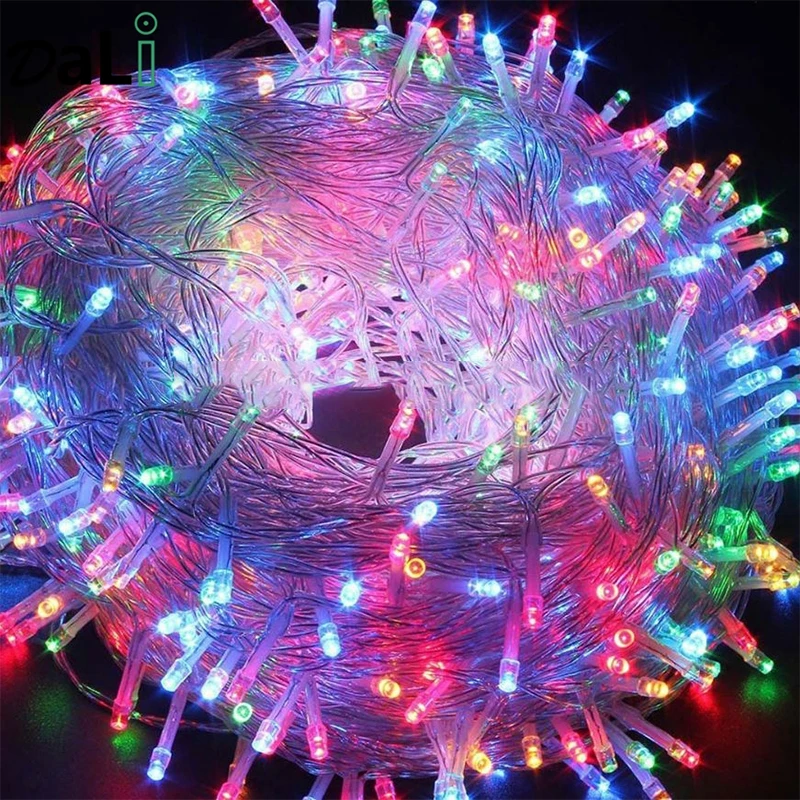 10M 20M 30M 50M 100M  Outdoor Home LED Fairy String Lights Christmas Party Wedding Holiday Decoration Garland String light