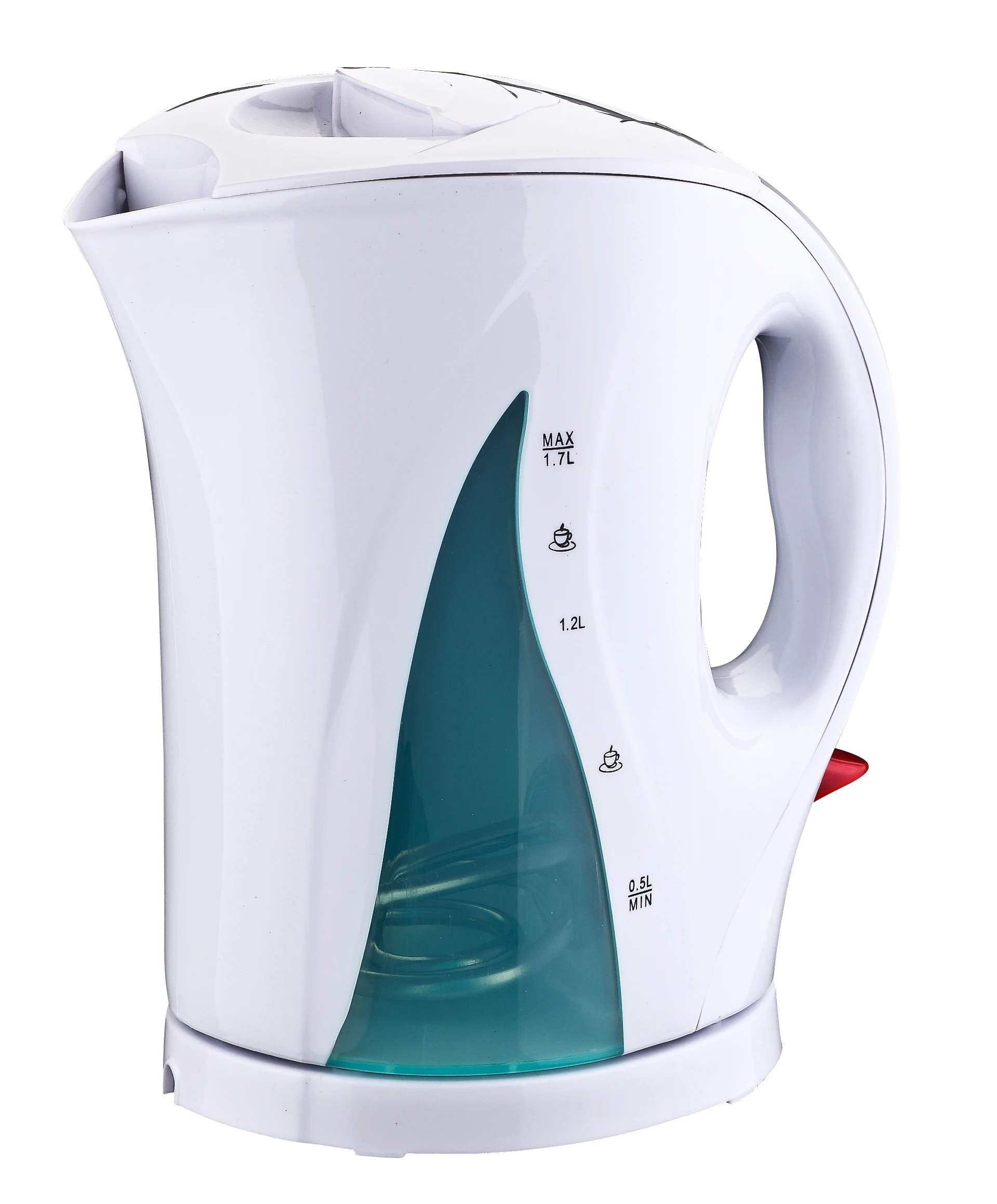 
1.7L 2000W Electrical Appliances Automatic Shut-off Plastic Best cordless immersed Electronic Kettle 