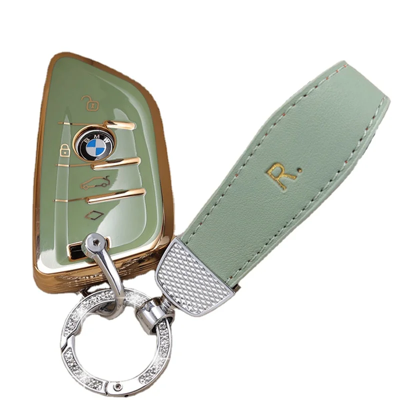 New five x1x2x3x4x5 Blade 530 Car protective shell 320li Buckle female for Bmw key case
