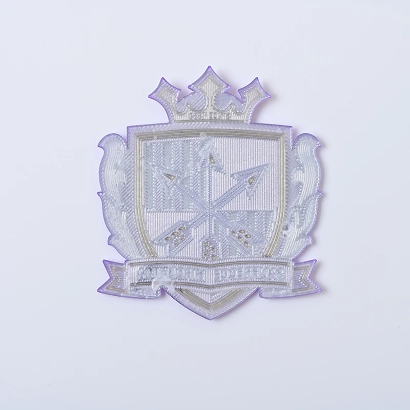 Custom High Class 3D TPU Football Team Heat Transfer Heat Press Patch For Clothing Badges