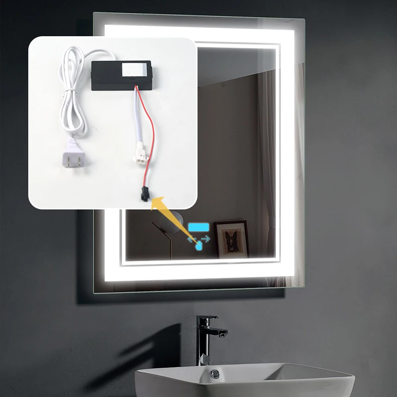 FICLUX Smart DC12V LED ir hand scan dimmer 1A 12W Monochrome two-color hand sweep sensor switch for LED mirror