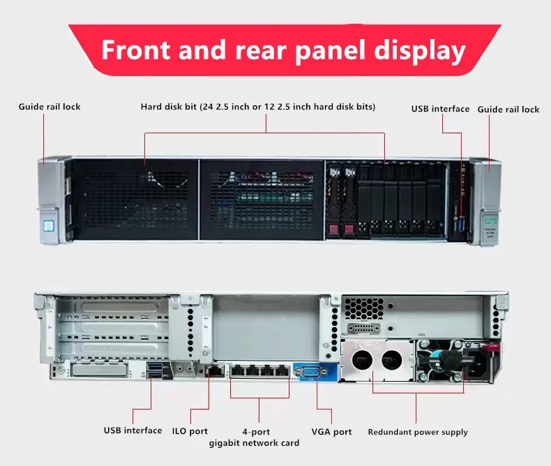 High quality hpe workstation ck 800W 5215 12LFF S100i 32GB FIO Processor Kit HPE ProLiant DL380 Gen10