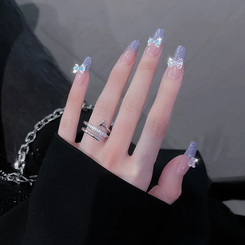 Custom 316 Stainless Steel Rings Classical Simple Plain Jewelry Open Statement Zircon Circle Ring For Women