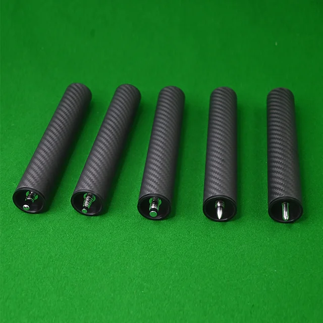 Carbon Cue Extension Carbon Fiber Billiard Accessories Pool Cues Extensions