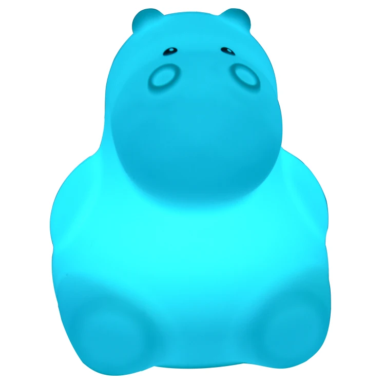 Hippo Color Changing Tap Light for Kids