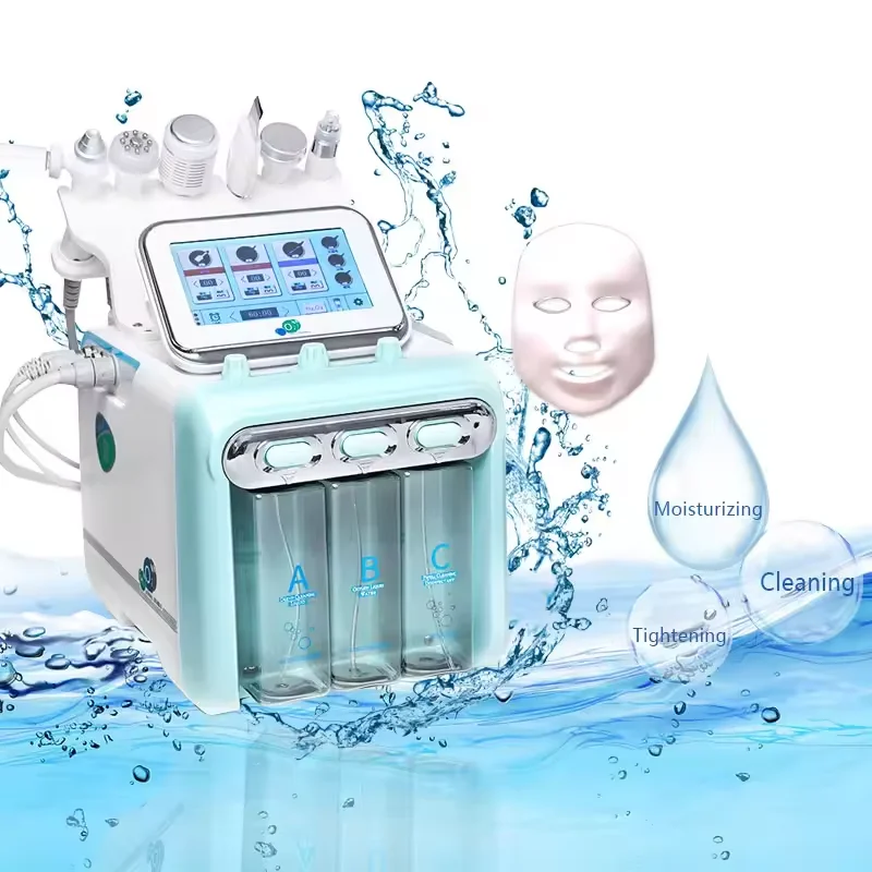 Factory price hydro dermabrasion facial machine with water and liquid