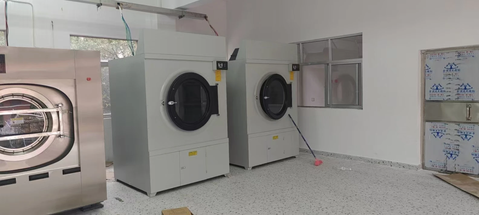 Lar-Sized Capacity Commercial Textile Drum Dryer Industrial Gas Dryer with Stable Operation Electric Fuel Competitive Price