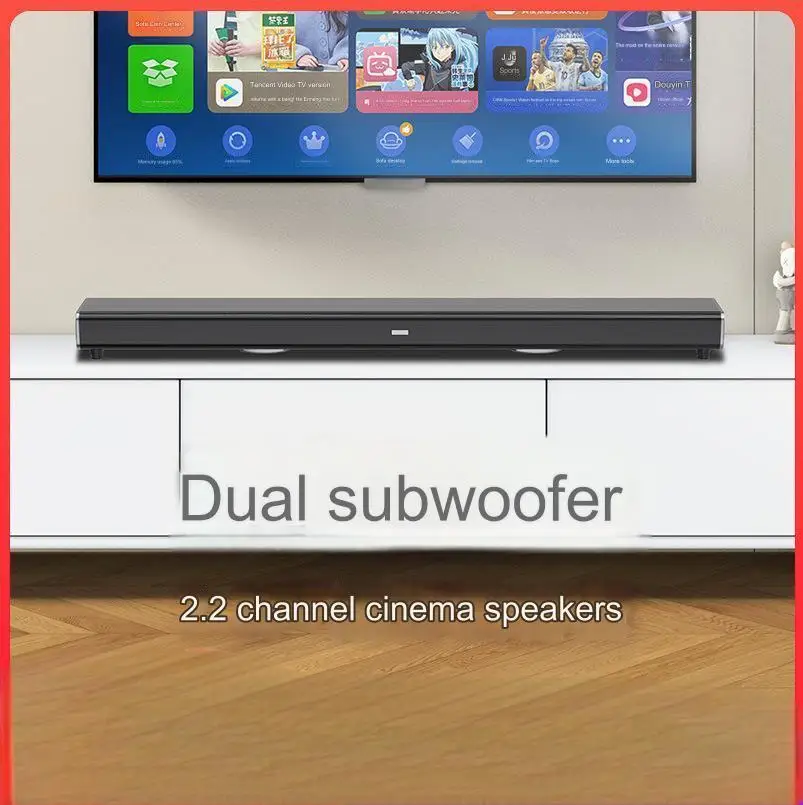 Home Theater System Wireless bluetooth bass box speakers Sound bars for TV Speaker Soundbar for movie/music/news 3D Surrounding