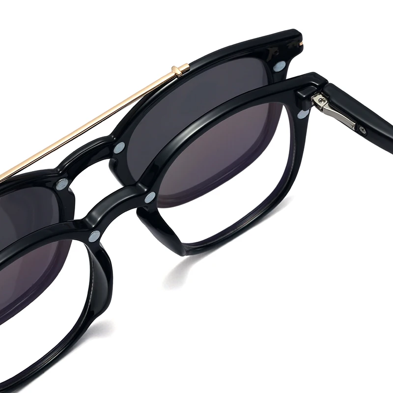TR90 frame with magnetic suction sunglasses anti blue light glasses