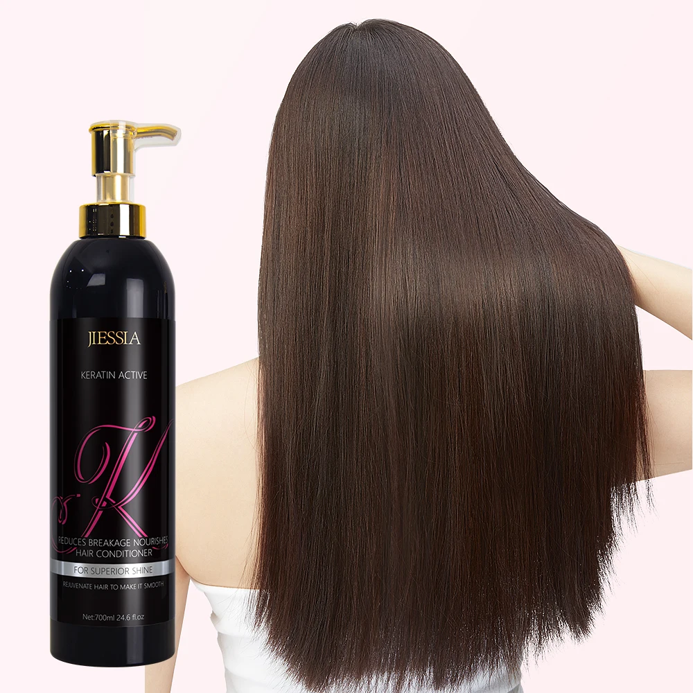 Jiessia OEM wholesale price hair care k18 keratin treatment repair moisturizing hair cream straightening keratin hair treatment