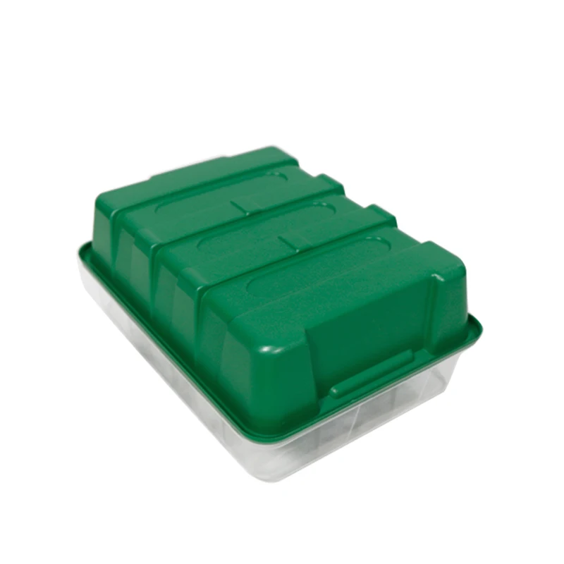 24 Cells High Efficiency Greenhouse Ps Plant Grow Indoor Nursery Propagation Germination Seed Tray with lid