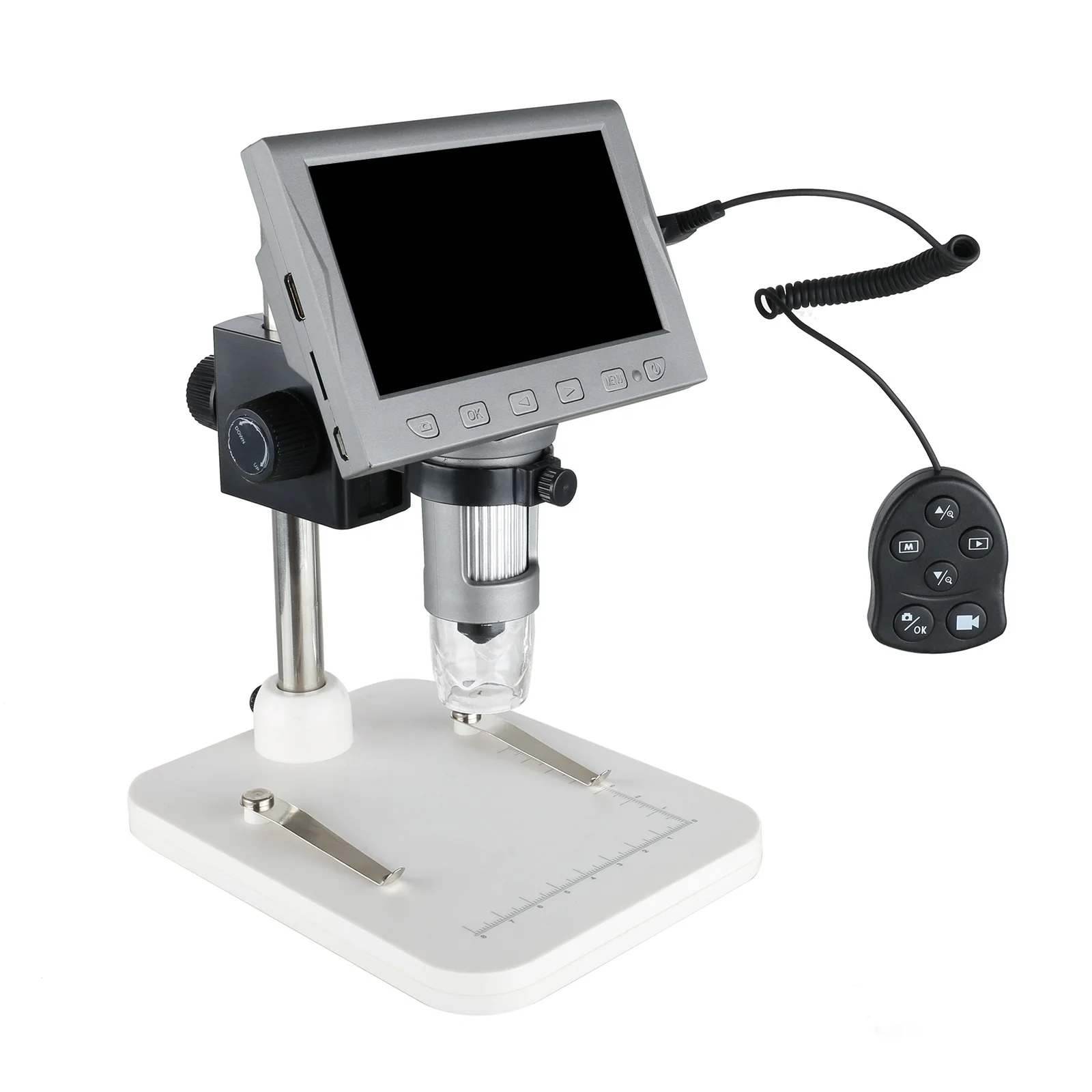 Portable 1000X HD 4.5 Inch LCD Screen Digital Microscope