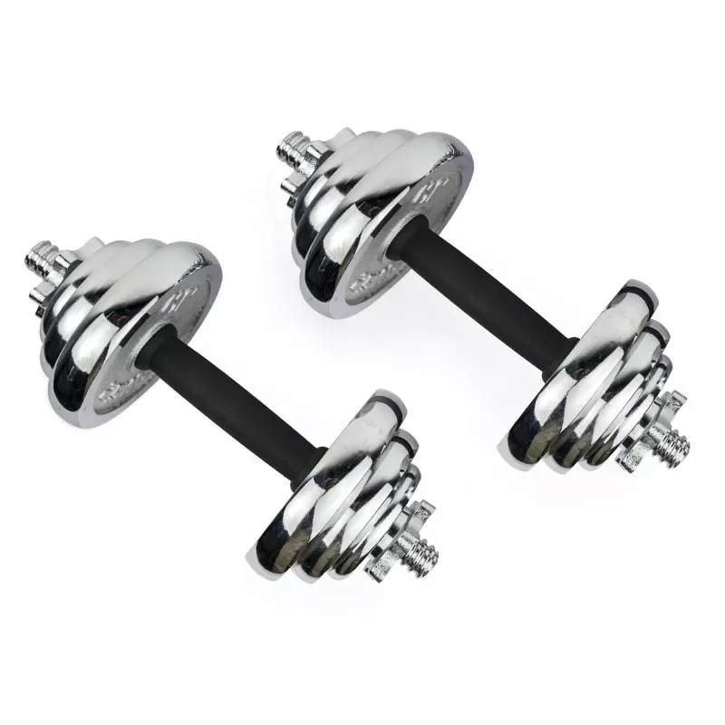 SML Adjustable chrome China Manufacturer Custom-made10kg 20kg 40kg Tungsten Dumbbell For Hot Sale