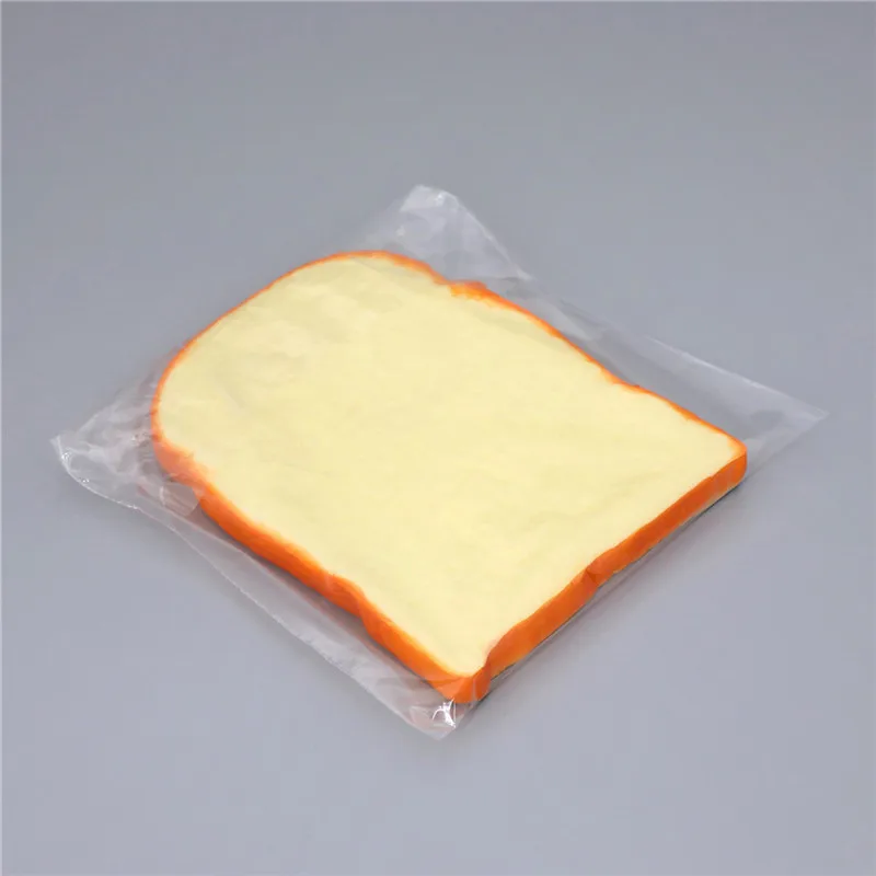 YURUI Plastic PE Clear Poly Food Grade Transparent Folded Up Flip Top Sandwich Bag in Retail Box