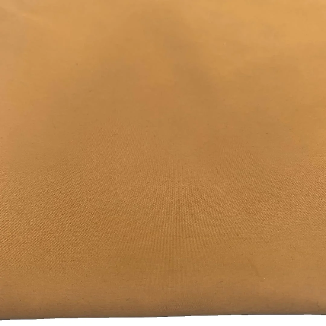 Polyester PA coated cotton velvet-like memory fabric for jackets and outdoor wear