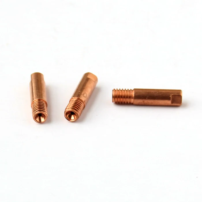 HDB 15AK MIG Welding Torch Contact Tip Size M6*25 Gas Welding Consumables