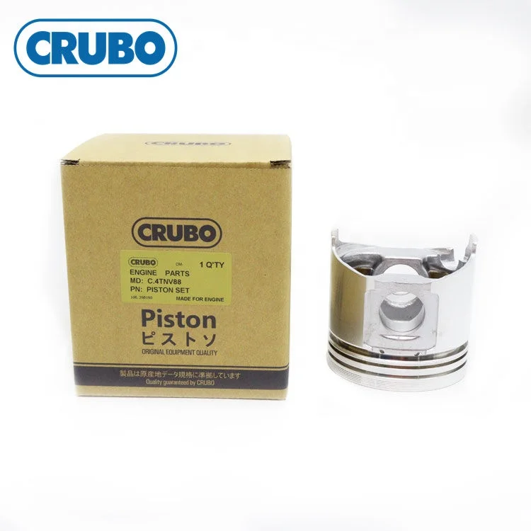 Machinery engine parts 4TNV88 4TNE88 4D88E piston for forklift 129005-22080 129001-22081