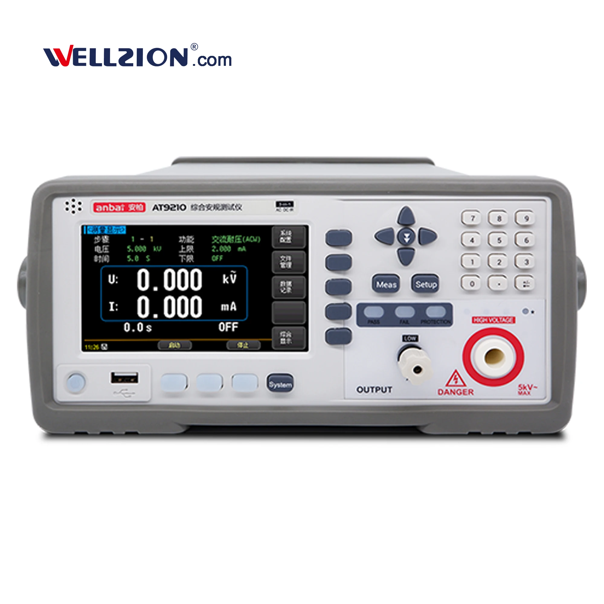 AT9220 AC 5.000kV 20mA and DC 6kV 10mA with Insulation Resistance Hipot Tester